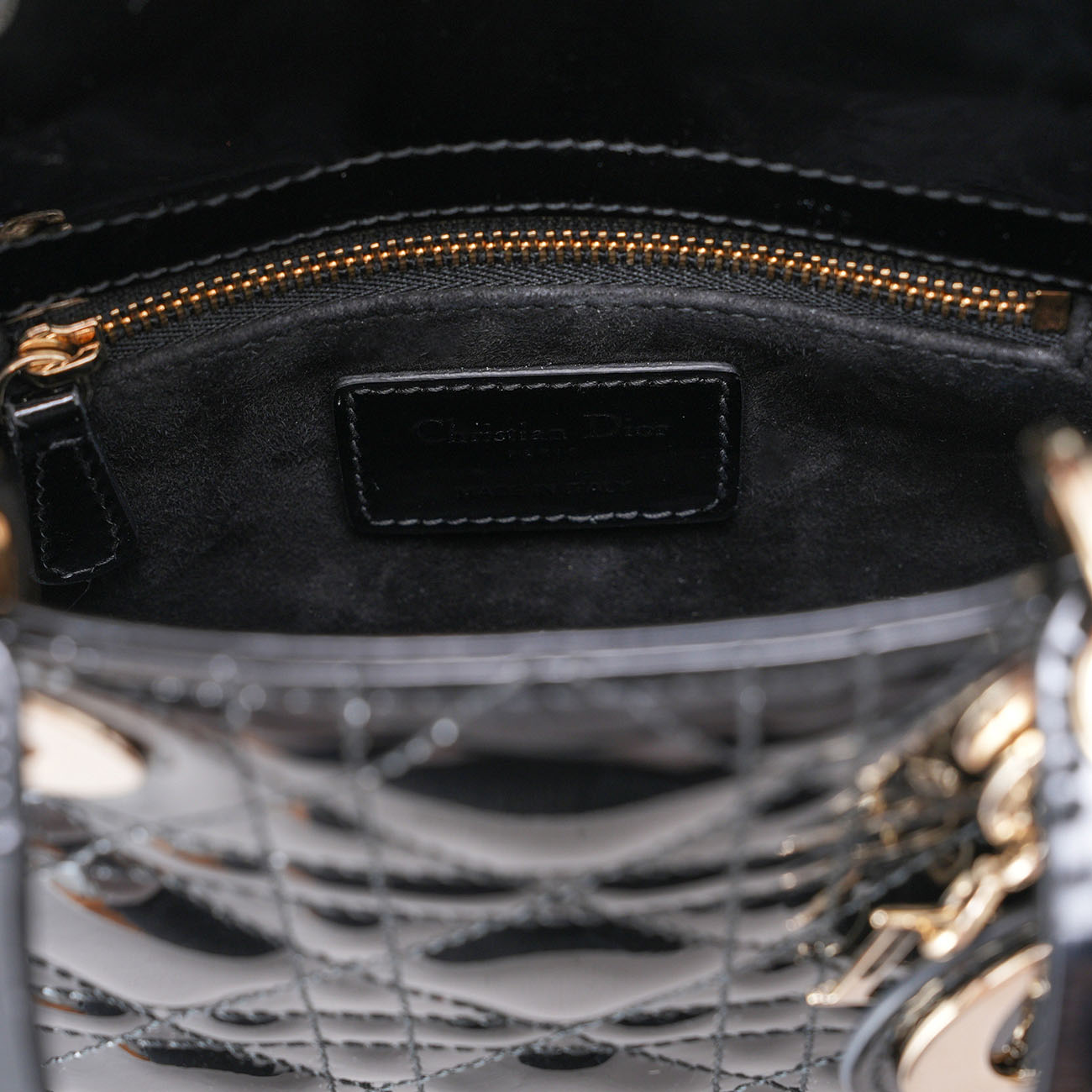CHRISTIAN DIOR(USED)디올 페이던트 레이디백 미니
